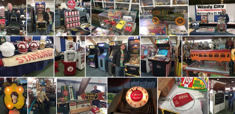 Coin Op Jukebox and Antique Advertising News Windy City Show