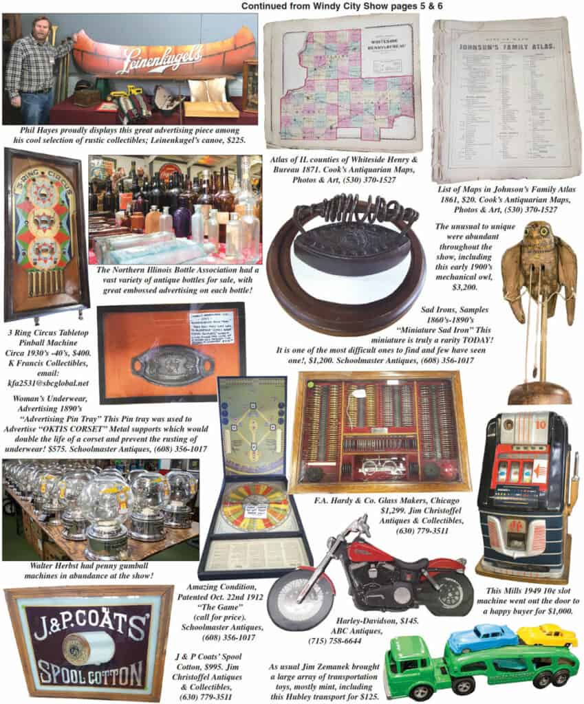 Antique Advertising Show at DuPage County Fairgrounds